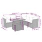 vidaXL 7-tlg. Garten-Sofagarnitur mit Kissen Schwarz Poly Rattan vidaXL 7-tlg. Garten-Sofagarnitur mit Kissen Schwarz Poly Rattan