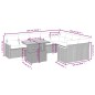 vidaXL 10-tlg. Garten-Sofagarnitur mit Kissen Schwarz Poly Rattan vidaXL 10-tlg. Garten-Sofagarnitur mit Kissen Schwarz Poly Rattan