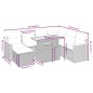 vidaXL 8-tlg. Garten-Sofagarnitur mit Kissen Schwarz Poly Rattan vidaXL 8-tlg. Garten-Sofagarnitur mit Kissen Schwarz Poly Rattan