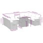 vidaXL 10-tlg. Garten-Sofagarnitur mit Kissen Schwarz Poly Rattan vidaXL 10-tlg. Garten-Sofagarnitur mit Kissen Schwarz Poly Rattan