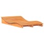 vidaXL Sonnenliege Wachsbraun 205x110x31,5 cm Massivholz Kiefer vidaXL Sonnenliege Wachsbraun 205x110x31,5 cm Massivholz Kiefer