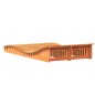 vidaXL Sonnenliege Wachsbraun 205x110x31,5 cm Massivholz Kiefer vidaXL Sonnenliege Wachsbraun 205x110x31,5 cm Massivholz Kiefer