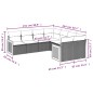 vidaXL 8-tlg. Garten-Sofagarnitur mit Kissen Beige Poly Rattan vidaXL 8-tlg. Garten-Sofagarnitur mit Kissen Beige Poly Rattan