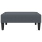 vidaXL Fußhocker Dunkelgrau 77x55x31 cm Samt vidaXL Fußhocker Dunkelgrau 77x55x31 cm Samt