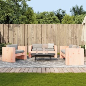 vidaXL 2-tlg. Garten-Lounge-Set Massivholz Douglasie