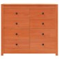 vidaXL Beistellschrank Wachsbraun 100x40x90 cm Massivholz Kiefer vidaXL Beistellschrank Wachsbraun 100x40x90 cm Massivholz Kiefer