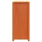 vidaXL Beistellschrank Wachsbraun 100x40x90 cm Massivholz Kiefer vidaXL Beistellschrank Wachsbraun 100x40x90 cm Massivholz Kiefer