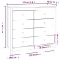 vidaXL Beistellschrank Wachsbraun 100x40x90 cm Massivholz Kiefer vidaXL Beistellschrank Wachsbraun 100x40x90 cm Massivholz Kiefer