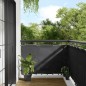 vidaXL Balkon-Sichtschutz Anthrazit 90x800 cm 100 % Polyester-Oxford vidaXL Balkon-Sichtschutz Anthrazit 90x800 cm 100 % Polyester-Oxford