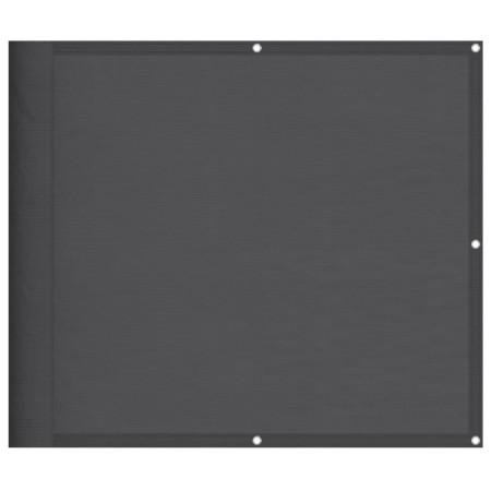 vidaXL Balkon-Sichtschutz Anthrazit 90x800 cm 100 % Polyester-Oxford