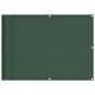 vidaXL Balkon-Sichtschutz Dunkelgrün 75x800 cm 100 % Polyester-Oxford vidaXL Balkon-Sichtschutz Dunkelgrün 75x800 cm 100 % Polyester-Oxford