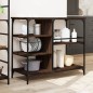 vidaXL Küchenwagen Braun Eichen-Optik 100x45x89,5 cm Holzwerkstoff vidaXL Küchenwagen Braun Eichen-Optik 100x45x89,5 cm Holzwerkstoff