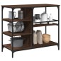 vidaXL Küchenwagen Braun Eichen-Optik 100x45x89,5 cm Holzwerkstoff vidaXL Küchenwagen Braun Eichen-Optik 100x45x89,5 cm Holzwerkstoff