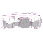 vidaXL 8-tlg. Garten-Sofagarnitur mit Kissen Schwarz Poly Rattan vidaXL 8-tlg. Garten-Sofagarnitur mit Kissen Schwarz Poly Rattan