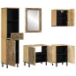 vidaXL 5-tlg. Badmöbel-Set Massivholz Mango vidaXL 5-tlg. Badmöbel-Set Massivholz Mango