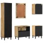 vidaXL 5-tlg. Badmöbel-Set Massivholz Mango vidaXL 5-tlg. Badmöbel-Set Massivholz Mango