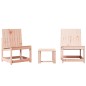 vidaXL 3-tlg. Garten-Lounge-Set Massivholz Douglasie vidaXL 3-tlg. Garten-Lounge-Set Massivholz Douglasie
