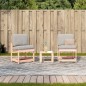 vidaXL 3-tlg. Garten-Lounge-Set Massivholz Douglasie vidaXL 3-tlg. Garten-Lounge-Set Massivholz Douglasie