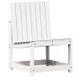 vidaXL 3-tlg. Garten-Lounge-Set Weiß Massivholz Kiefer vidaXL 3-tlg. Garten-Lounge-Set Weiß Massivholz Kiefer