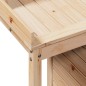 vidaXL Pflanztisch mit Ablagen 82,5x50x109,5 cm Massivholz Kiefer vidaXL Pflanztisch mit Ablagen 82,5x50x109,5 cm Massivholz Kiefer