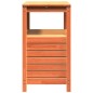 vidaXL Pflanztisch mit Ablagen Braun 82,5x45x81 cm Massivholz Kiefer vidaXL Pflanztisch mit Ablagen Braun 82,5x45x81 cm Massivholz Kiefer