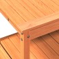 vidaXL Pflanztisch mit Ablagen Braun 82,5x45x81 cm Massivholz Kiefer vidaXL Pflanztisch mit Ablagen Braun 82,5x45x81 cm Massivholz Kiefer