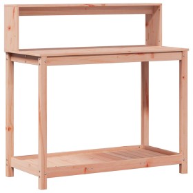 vidaXL Pflanztisch mit Ablagen 108x50x109,5 cm Massivholz Douglasie