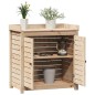 vidaXL Pflanztisch mit Ablagen 82,5x50x86,5 cm Massivholz Kiefer vidaXL Pflanztisch mit Ablagen 82,5x50x86,5 cm Massivholz Kiefer