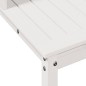 vidaXL Pflanztisch mit Ablagen Weiß 82,5x50x109,5 cm Massivholz Kiefer vidaXL Pflanztisch mit Ablagen Weiß 82,5x50x109,5 cm Massivholz Kiefer