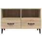 vidaXL TV-Schrank Sonoma-Eiche 80x36x50 cm Holzwerkstoff vidaXL TV-Schrank Sonoma-Eiche 80x36x50 cm Holzwerkstoff