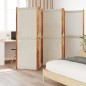 vidaXL 5-tlg. Paravent Hellgrau 350x180 cm vidaXL 5-tlg. Paravent Hellgrau 350x180 cm