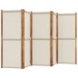 vidaXL 5-tlg. Paravent Hellgrau 350x180 cm vidaXL 5-tlg. Paravent Hellgrau 350x180 cm