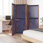 vidaXL 4-tlg. Paravent Dunkelblau 280x180 cm vidaXL 4-tlg. Paravent Dunkelblau 280x180 cm