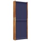 vidaXL 6-tlg. Paravent Dunkelblau 420x180 cm vidaXL 6-tlg. Paravent Dunkelblau 420x180 cm