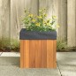 vidaXL Pflanzkübel 25x25x25 cm Massivholz Akazie vidaXL Pflanzkübel 25x25x25 cm Massivholz Akazie
