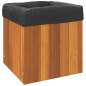 vidaXL Pflanzkübel 25x25x25 cm Massivholz Akazie vidaXL Pflanzkübel 25x25x25 cm Massivholz Akazie