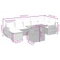 vidaXL 8-tlg. Garten-Sofagarnitur mit Kissen Schwarz Poly Rattan vidaXL 8-tlg. Garten-Sofagarnitur mit Kissen Schwarz Poly Rattan