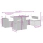 vidaXL 6-tlg. Garten-Sofagarnitur mit Kissen Schwarz Poly Rattan vidaXL 6-tlg. Garten-Sofagarnitur mit Kissen Schwarz Poly Rattan