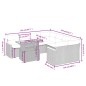 vidaXL 9-tlg. Garten-Sofagarnitur mit Kissen Schwarz Poly Rattan vidaXL 9-tlg. Garten-Sofagarnitur mit Kissen Schwarz Poly Rattan