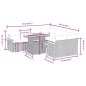 vidaXL 8-tlg. Garten-Sofagarnitur mit Kissen Schwarz Poly Rattan vidaXL 8-tlg. Garten-Sofagarnitur mit Kissen Schwarz Poly Rattan