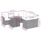 vidaXL 9-tlg. Garten-Sofagarnitur mit Kissen Schwarz Poly Rattan vidaXL 9-tlg. Garten-Sofagarnitur mit Kissen Schwarz Poly Rattan