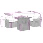 vidaXL 6-tlg. Garten-Sofagarnitur mit Kissen Schwarz Poly Rattan vidaXL 6-tlg. Garten-Sofagarnitur mit Kissen Schwarz Poly Rattan