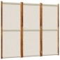 vidaXL 3-tlg. Paravent Hellgrau 210x180 cm vidaXL 3-tlg. Paravent Hellgrau 210x180 cm