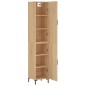 Highboard Sonoma-Eiche 34,5x34x180 cm Holzwerkstoff Highboard Sonoma-Eiche 34,5x34x180 cm Holzwerkstoff