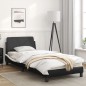 vidaXL Bettgestell mit Kopfteil Schwarz und Weiß 90x190 cm Kunstleder vidaXL Bettgestell mit Kopfteil Schwarz und Weiß 90x190 cm Kunstleder