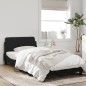 vidaXL Bettgestell mit Kopfteil Schwarz 100x200 cm Samt vidaXL Bettgestell mit Kopfteil Schwarz 100x200 cm Samt