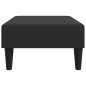 vidaXL Fußhocker Schwarz 77x55x31 cm Samt vidaXL Fußhocker Schwarz 77x55x31 cm Samt