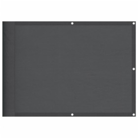 vidaXL Balkon-Sichtschutz Anthrazit 75x700 cm 100 % Polyester-Oxford