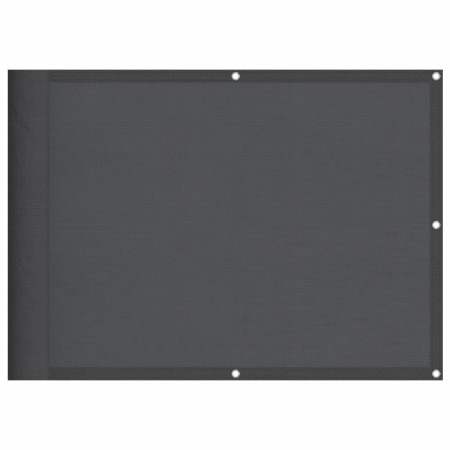 vidaXL Balkon-Sichtschutz Anthrazit 75x700 cm 100 % Polyester-Oxford