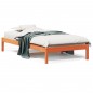vidaXL Tagesbett Wachsbraun 90x200 cm Massivholz Kiefer vidaXL Tagesbett Wachsbraun 90x200 cm Massivholz Kiefer